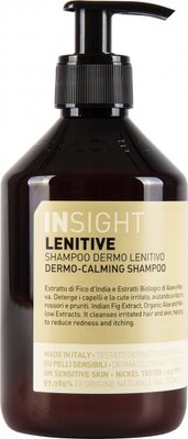 Шампунь для волосся дермо-заспокійливий Insight Lenitive Dermo-Calming Shampoo 400 мл IN4403 фото