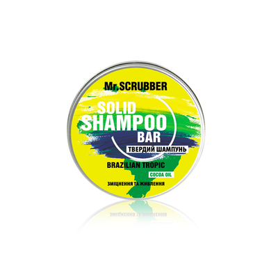 Твердий шампунь Mr.Scrubber Brazilian Tropic Для всіх типів волосся 70 г M0116 фото