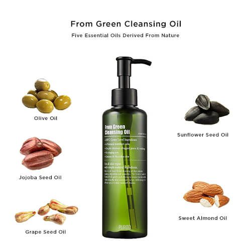 Гидрофильное масло для снятия макияжа Purito From Green Cleansing Oil 200 мл P01599 фото