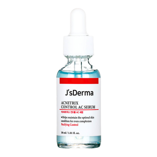 Успокаивающая сыворотка для лица с ниацинамидом и цинком J’sDerma Acnetrix Control AC Serum 30 мл JS4692 фото