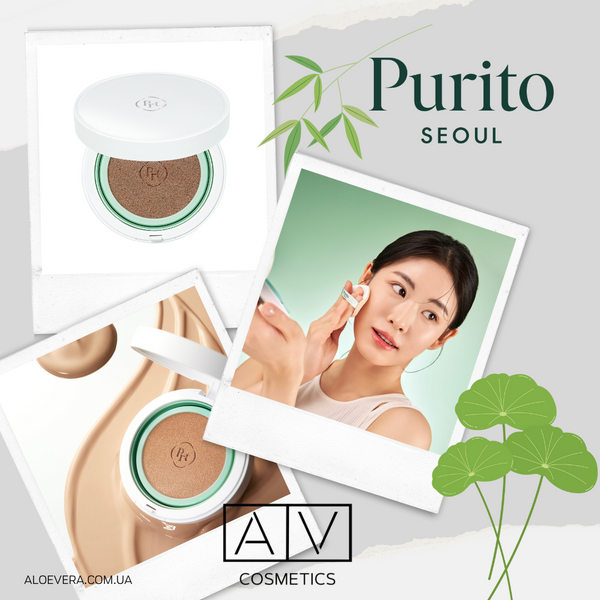BB-кушон с центеллой + рефил Purito Seoul Wonder Releaf Centella BB Cushion #23 Natural Beige 15 г + 15 г P03505 фото