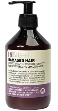Кондиционер для восстановления поврежденных волос Insight Damaged Hair Restructurizing Conditioner 400 мл IN3611 фото