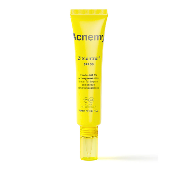 Сонцезахисний крем для проблемної шкіри Acnemy ZITCONTROL 2-in-1 SPF 50 Sunscreen + Acne Treatment 40 мл AC43326 фото