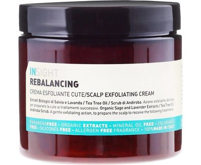Крем-пилинг для кожи головы Insight Rebalancing Scalp Exfoliating Cream 180 мл IN3819 фото