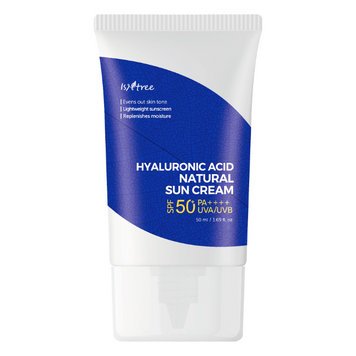 Солнцезащитный крем Isntree Hyaluronic Acid Natural Sun Cream SPF 50+ PA++++ 50 мл ISNT4795 фото