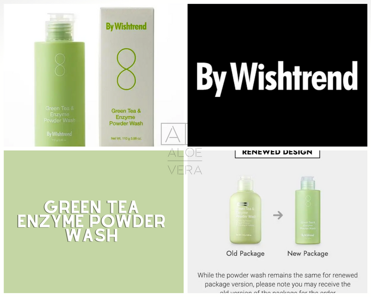 Энзимная пудра для умывания с витамином C и зеленым чаем By Wishtrend Green Tea Enzyme Powder Wash 110 г WT3313 фото