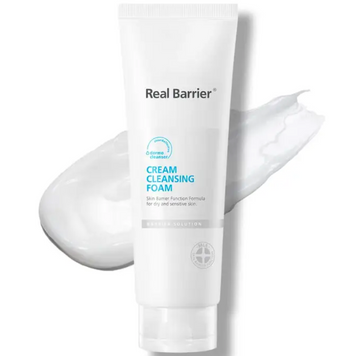Мягкая увлажняющая кремовая пенка для умывания Real Barrier Cream Cleansing Foam 150 мл RB3721 фото