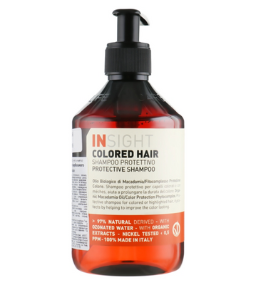 Шампунь для збереження кольору фарбованого волосся Insight Colored Hair Protective Shampoo 400 мл IN3666 фото
