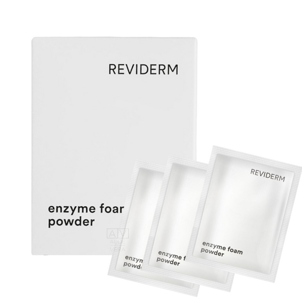 Косметическая энзимная пудра с антибактериальным и абсорбирующим эффектом REVIDERM Enzyme Foam Powder 20 шт x 1 г RD50043 фото