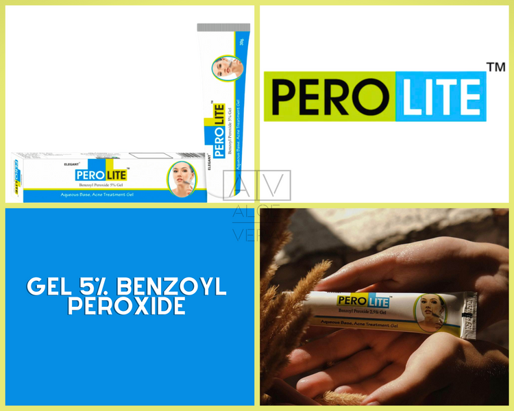 Гель от акне с бензоил пероксидом Perolite Gel 5% Benzoyl Peroxide 30 г PLBP5 фото