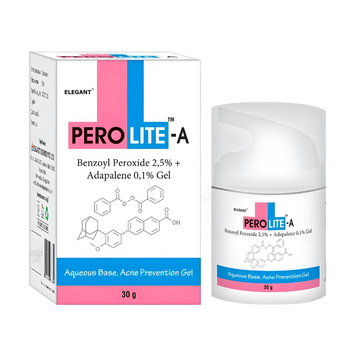 Гель против акне Perolite A Gel Benzoyl Peroxide 2.5% + Adapalene 0.1% 30 г PLBPA25 фото