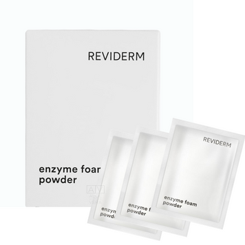 Косметична ензимна пудра з антибактеріальним та абсорбуючим ефектом REVIDERM Enzyme Foam Powder 1 шт x 1 г RD54043 фото