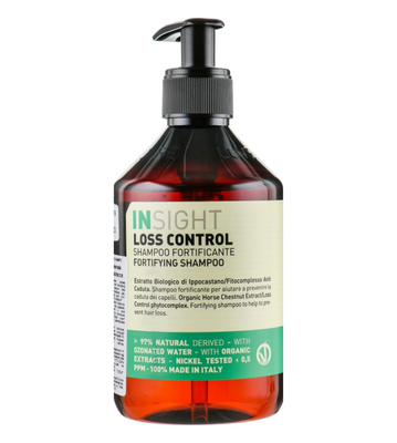 Шампунь зміцнюючий проти випадіння волосся Insight Loss Control Fortifying Shampoo 400 мл IN3772 фото