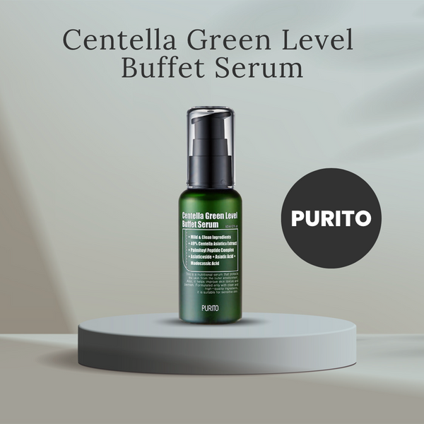 Восстанавливающий серум с центелой и ниацинамидом Purito Centella Green Level Buffet Serum 60 мл P01013 фото