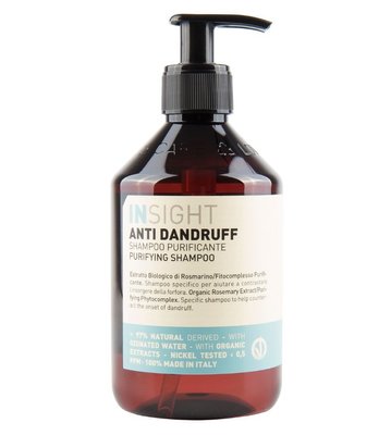 Шампунь очищуючий проти лупи Insight Anti Dandruff Shampoo Purifying 400 мл IN3741 фото