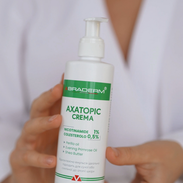 Успокаивающий крем для атопической кожи Braderm Axatopic Cream 250 мл BDAXATOPICCREAM фото