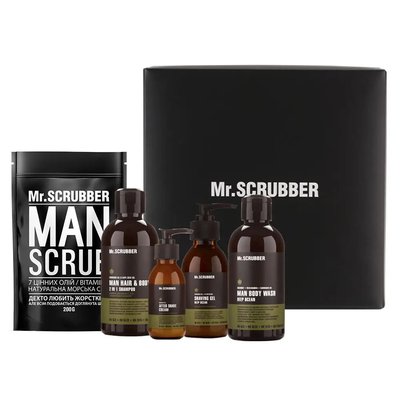 Подарунковий набір косметики Mr.Scrubber Beauty Box MAN M0239 фото