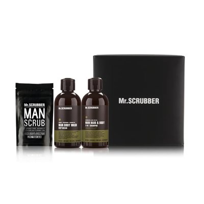 Подарунковий набір косметики Mr.Scrubber New Man Basic M0240 фото