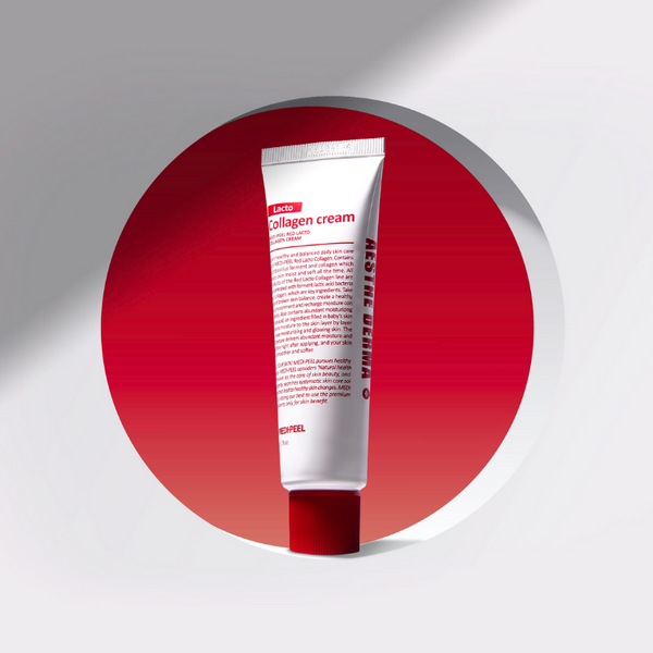 Крем для обличчя з колагеном та лактобактеріями Medi​-Peel Red Lacto Collagen Cream 50 г MP4666 фото