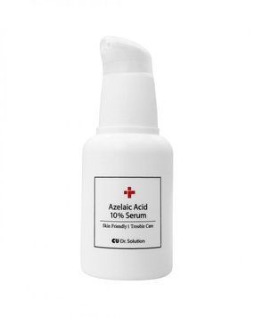 CUSKIN Dr.Solution Azelaic Acid 10% Serum Протизапальна освітлююча сироватка з азелаїновою кислотою 30 мл CUS0281 фото