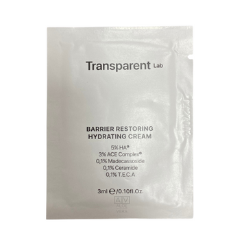 Ультразволожуючий крем для обличчя Transparent Lab Barrier Restoring Hydrating Cream 3 мл TL43401S фото