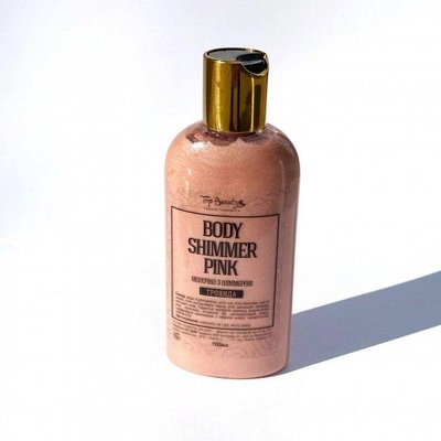 Молочко для тіла з шиммером Top Beauty Рожевий 100 мл MILK-PINK фото