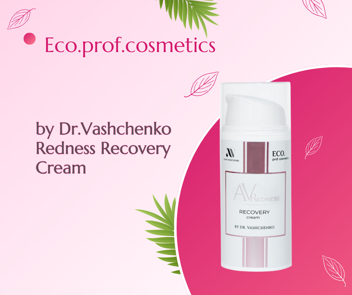 Заспокоюючий крем для обличчя Eco.prof.cosmetics by Dr.Vashchenko Redness Recovery Cream 30 мл EPC522024 фото