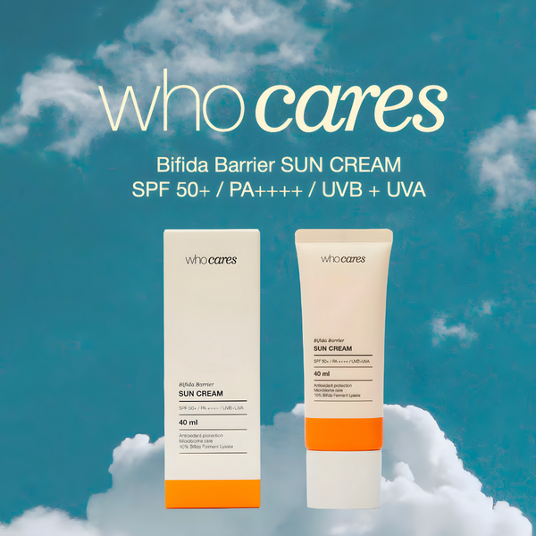 Сонцезахисний крем з антиоксидантним захистом WhoCares Bifida Barrier Sun Cream 10 мл WC5420 фото