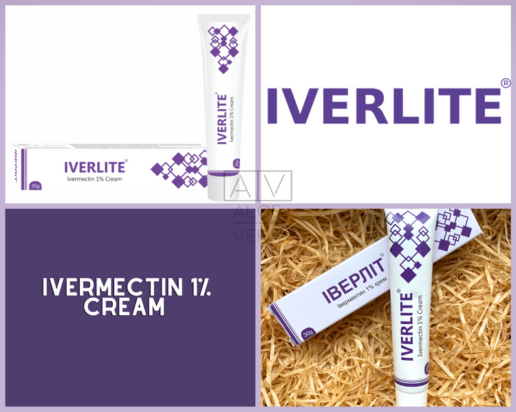 Крем от розацеа IVERLITE Ivermectin 1% Cream 30 г IVER1 фото