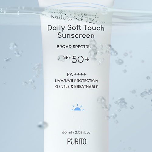 Сонцезахисний крем із керамідами Purito Daily Soft Touch Sunscreen SPF50+/PA++++ 60 мл P03041 фото