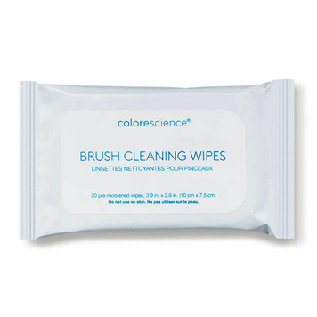 Серветки для очищення пензлів для макіяжу Colorescience Brush Cleaning Wipes 20 шт CSBRUSHWIPES фото