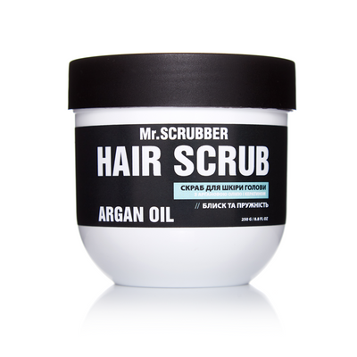 Скраб для шкіри голови та волосся Hair Scrub Argan Oil Mr.Scrubber 250 г M0319 фото