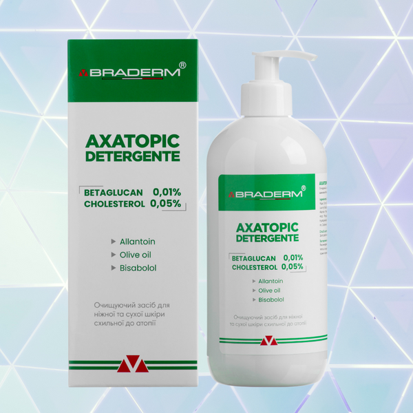 Гель для очищения атопической кожи Braderm Axatopic Detergent 500 мл BDAXAGEL фото