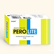 Мило від акне перолайт Perolite Benzoyl Peroxide Antibacterial & Pimple Care Soap 75 г