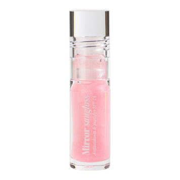 Сонцезахисний блиск для губ HUGS Mirror Sungloss Antioxidants & Peptides SPF 15+ PA++ 5.5 мл HUGSMIRROR фото