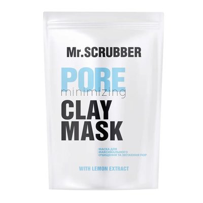 Маска для максимального очищення і звуження пор Mr.Scrubber Pore Minimizing Clay Mask 150 г M0079 фото