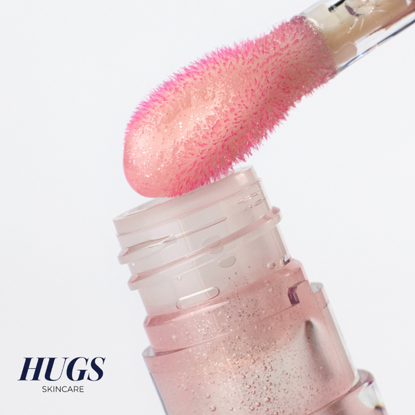 Сонцезахисний блиск для губ HUGS Mirror Sungloss Antioxidants & Peptides SPF 15+ PA++ 5.5 мл HUGSMIRROR фото