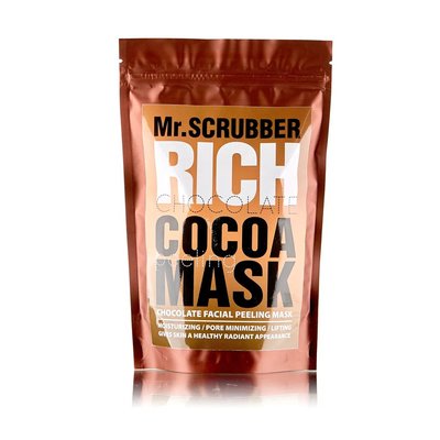 Шоколадна маска-пілінг для обличчя Mr.Scrubber Rich Cocoa 100 г M0082 фото