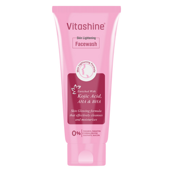 Крем для умывания ELEGANT Vitashine Kojic Acid, AHA & BHA Facewash 100 г VSFACEWASH фото