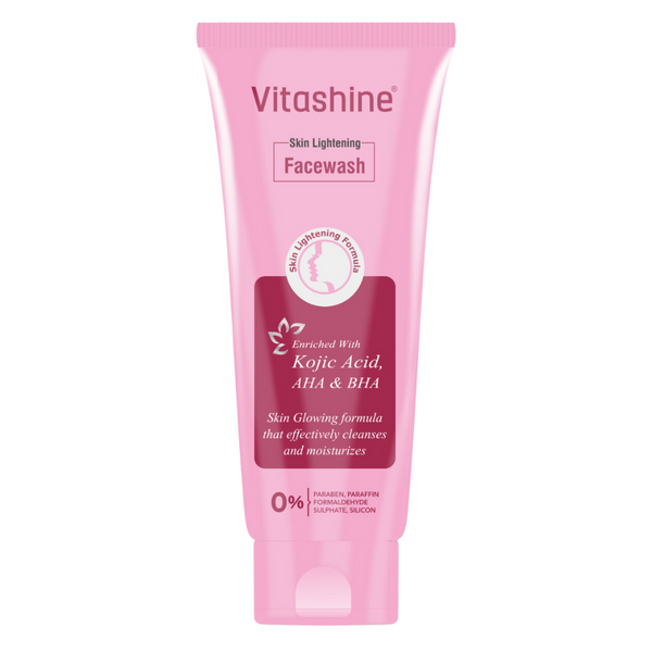 Крем для умывания ELEGANT Vitashine Kojic Acid, AHA & BHA Facewash 100 г VSFACEWASH фото