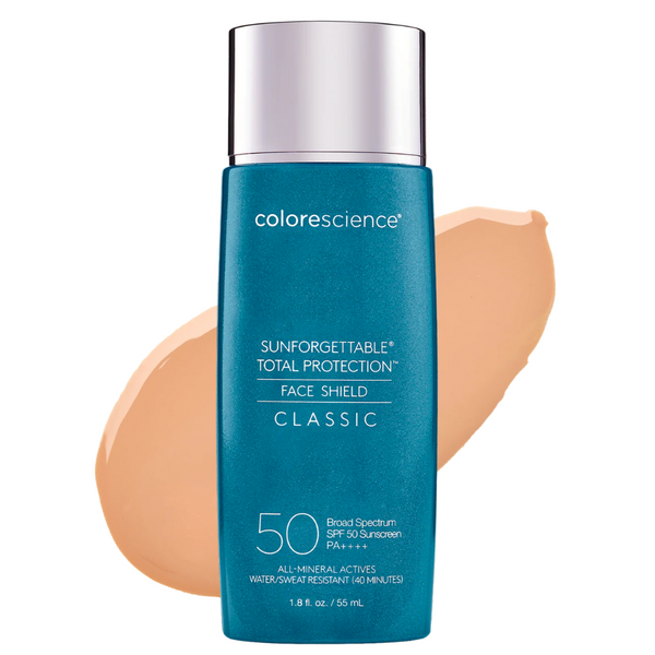 Сонцезахисний крем для обличчя Colorescience Sunforgettable Total Protection Face Shield Classic SPF 50 / PA++++ 55 мл CSCLASSIC фото