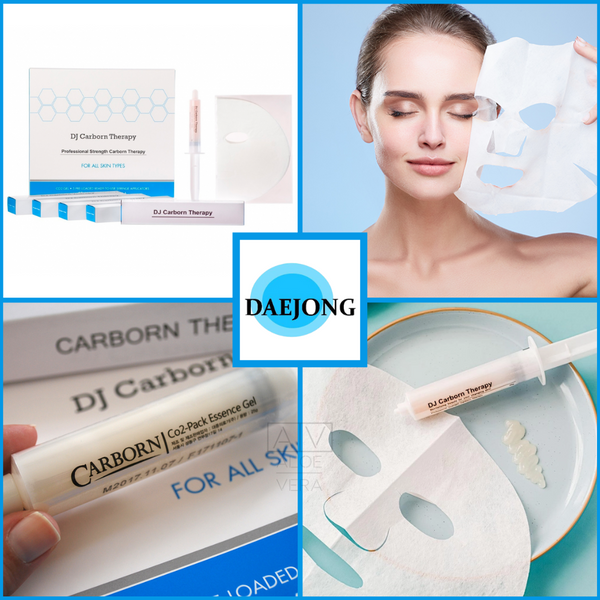 Набор масок для лица неинвазивная карбокситерапия Daejong Medical Carbon Therapy CO2 на 2 процедуры DJ0081 фото