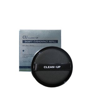 Змінний блок до інноваційного кушону CUSKIN Clean-Up Skinfit Cushionpact No.23 SPF 50+ PA+++ REFILL CUS0248 фото