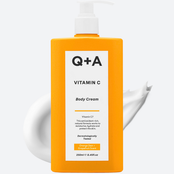 Крем для тела с витамином С с ароматом апельсина и грейпфрута Q+A Vitamin C Body Cream 250 мл QA6388 фото