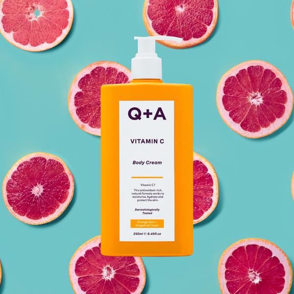 Крем для тела с витамином С с ароматом апельсина и грейпфрута Q+A Vitamin C Body Cream 250 мл QA6388 фото