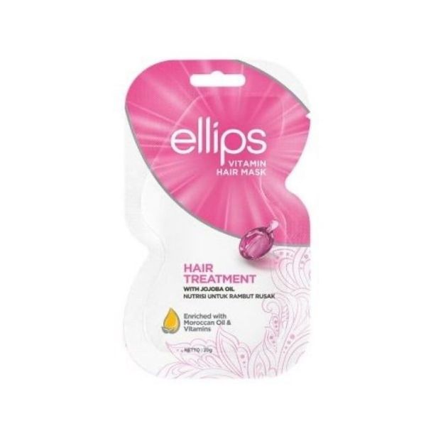 Маска для волос Ellips Hair Treatment With Jojoba Oil «Терапия для волос» 20 мл E9914 фото