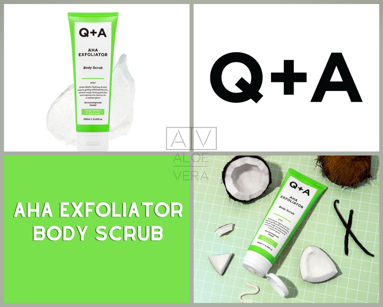 Скраб для тела с AHA кислотами Q+A AHA Exfoliator Body Scrub 250 мл QA6265 фото