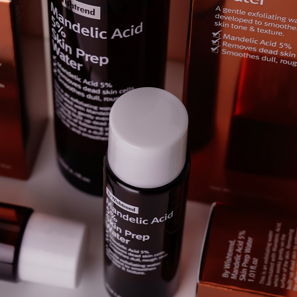 Без коробки! Тонік з мигдальною кислотою By WISHTREND Mandelic Acid 5% Skin Prep Water 120 мл copy_WT2390 фото