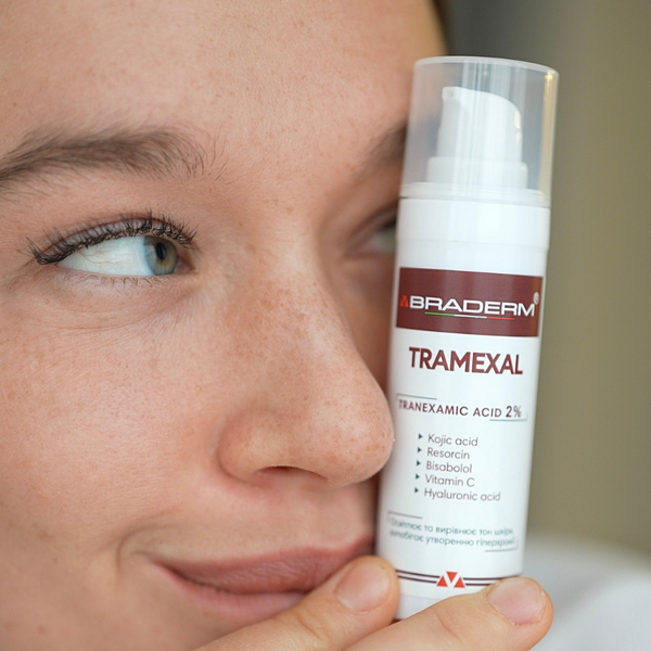 Осветляющий крем против пигментации Braderm Tramexal Cream 30 мл BDTRAMEXAL фото